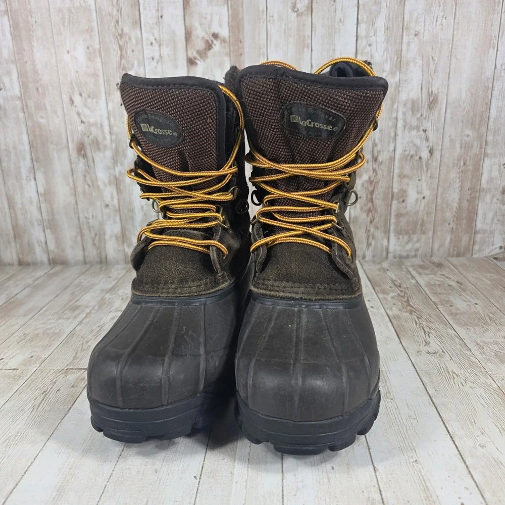 LaCross Men's Insulated‎ Winter Snow Boots Size 9 Waterproof Warm Thinsulate